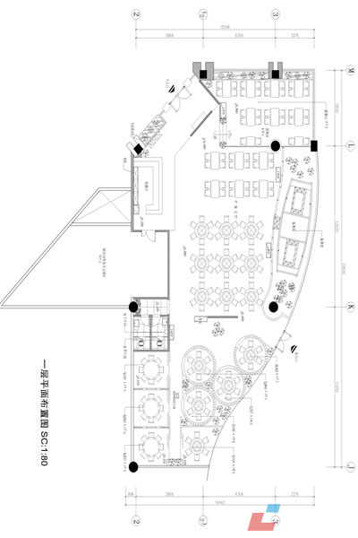 餐饮店装修效果图