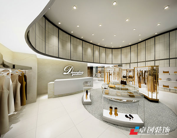 服装店新颖独特装修风格 让服装充满了生命力